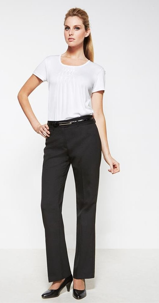 HS14011-ADMIN: Ladies Relaxed Fit Pant - Black