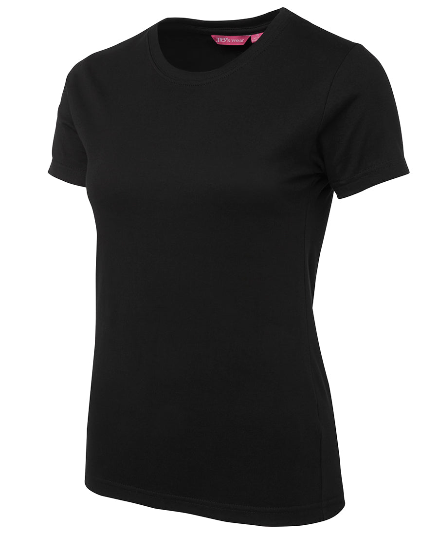 LSRH-1LHT - LADIES T-SHIRT BLACK