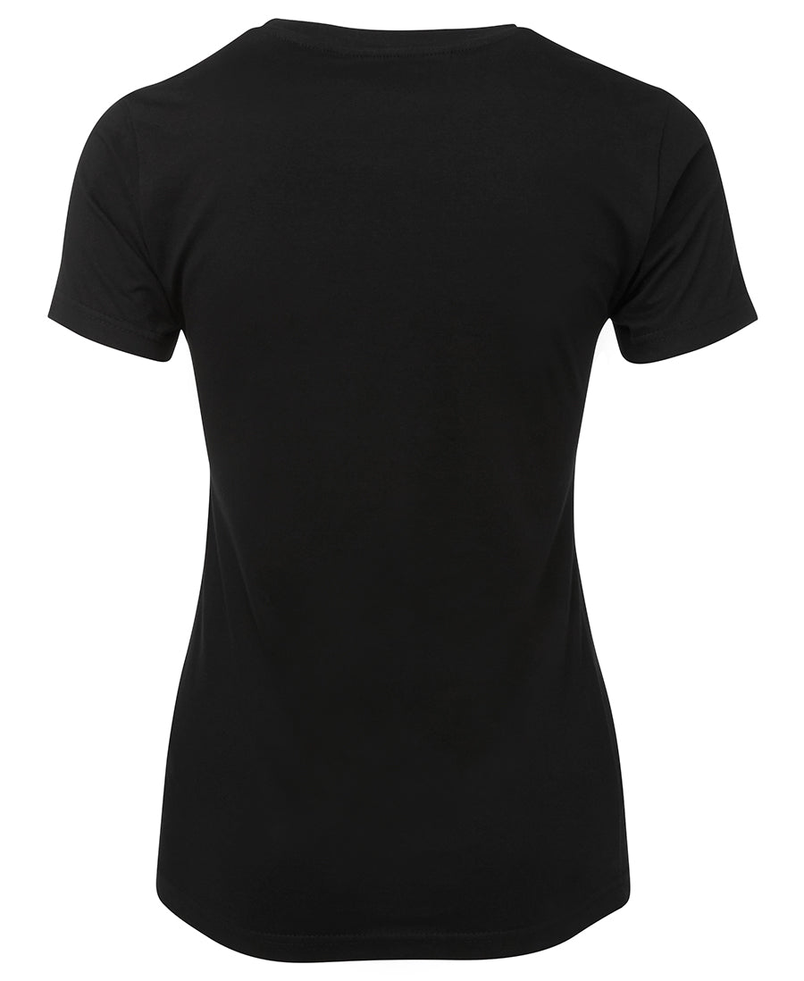 LSRH-1LHT - LADIES T-SHIRT BLACK