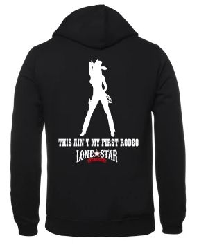 LSRH-3FH - LONESTAR FLEECY HOODIE BLACK