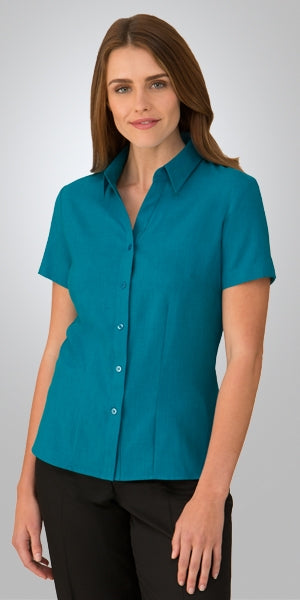 HS2146-LIFESTYLE: Ezylin S/S Shirt - Teal