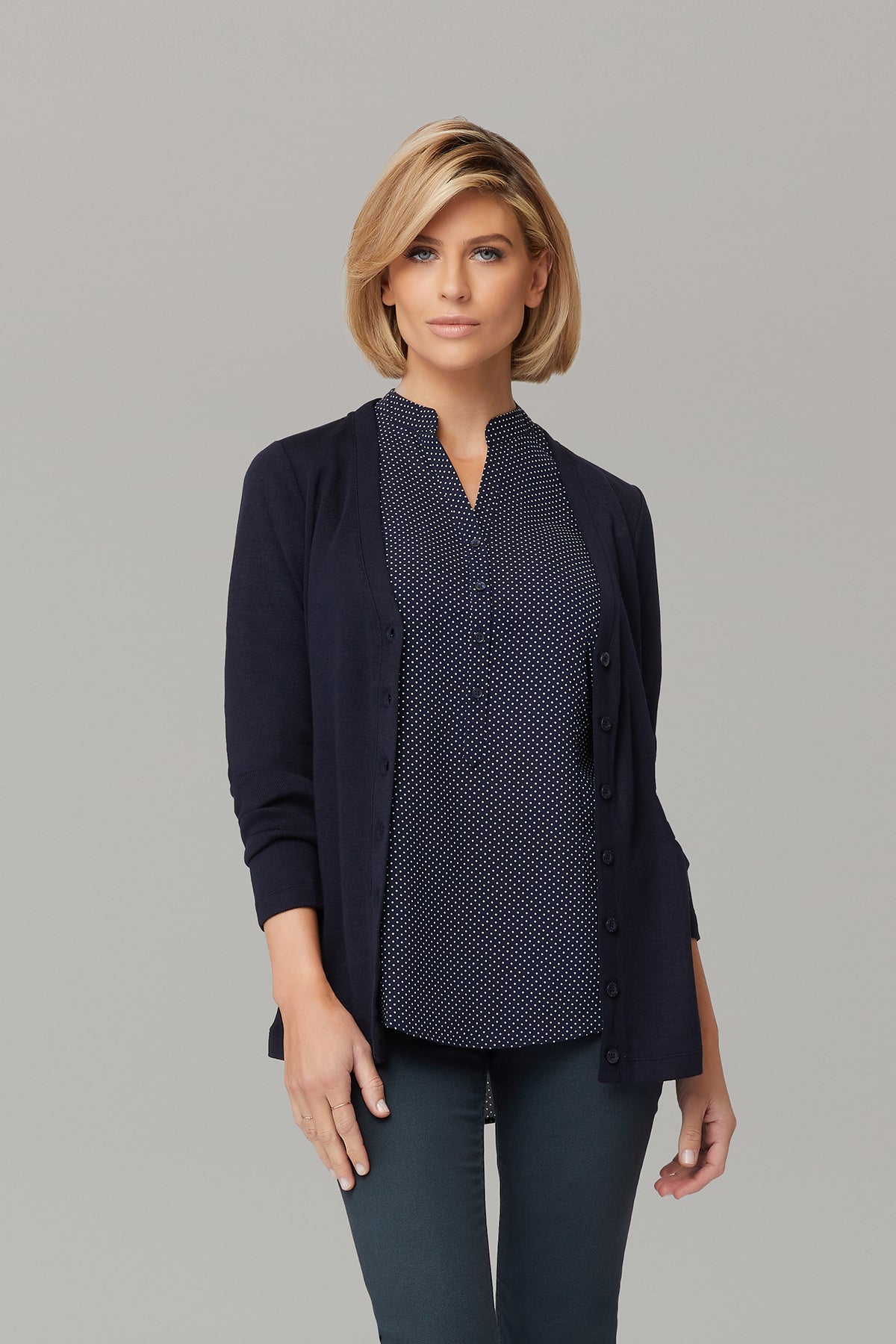 NEXIA-2225 City Overknit Ladies Cardigan