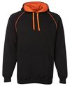 3CFH - CONTRAST FLEECY HOODIE