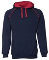 3CFH - CONTRAST FLEECY HOODIE