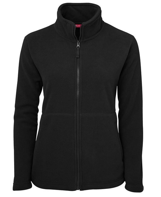 UA-FJCB UNISEX POLARFLEECE ZIP FRONT JACKET - BLACK