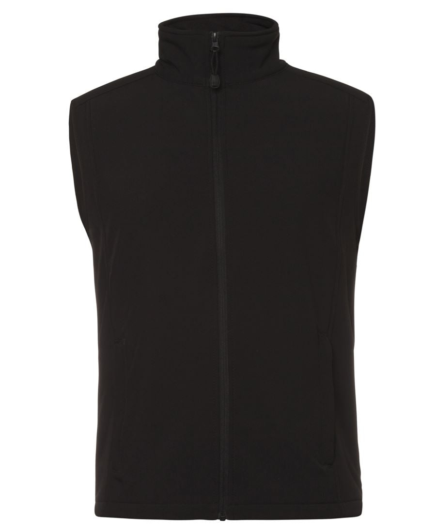 EC-3JLV Layer Soft Shell Vest Black