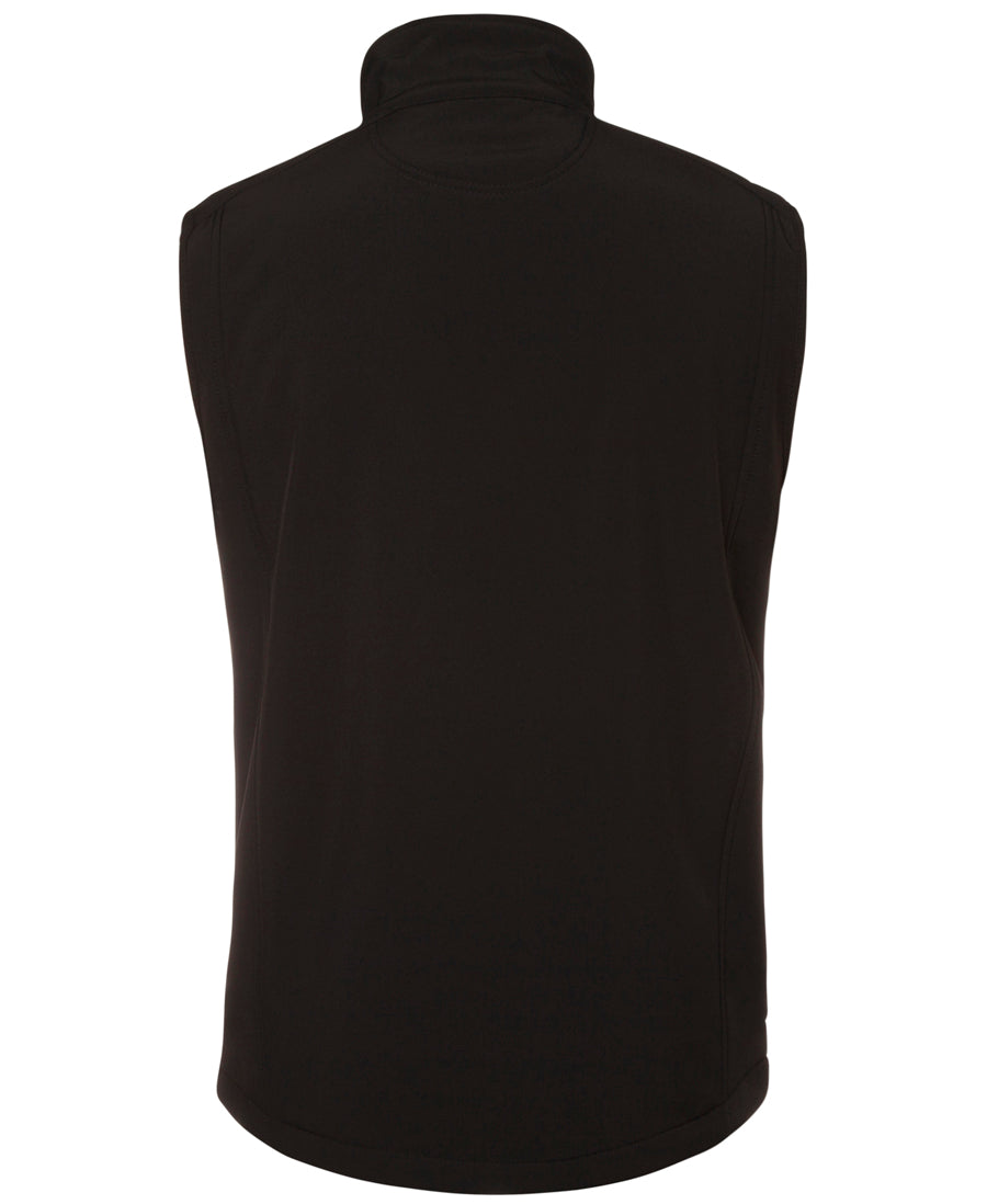 EC-3JLV Layer Soft Shell Vest Black