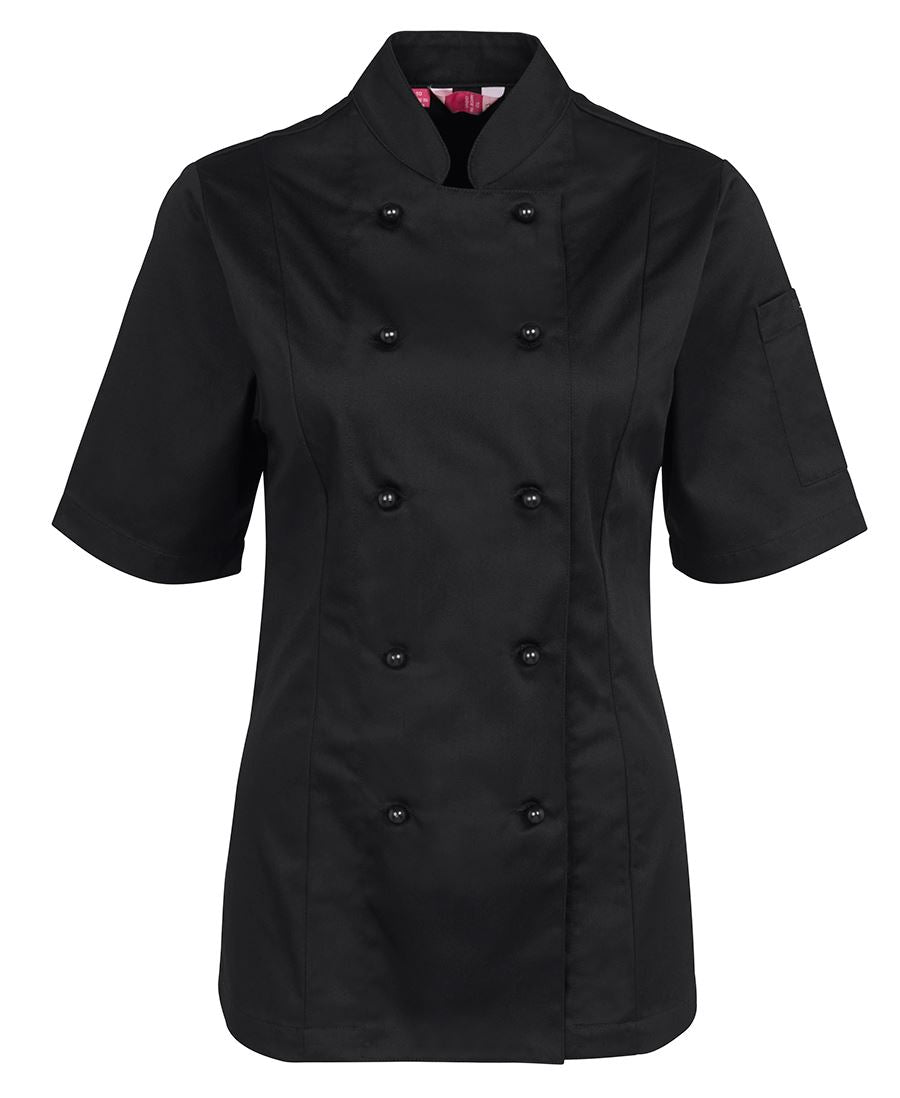 NEXIA-5CJ21 Ladies S/S Chef's Jacket