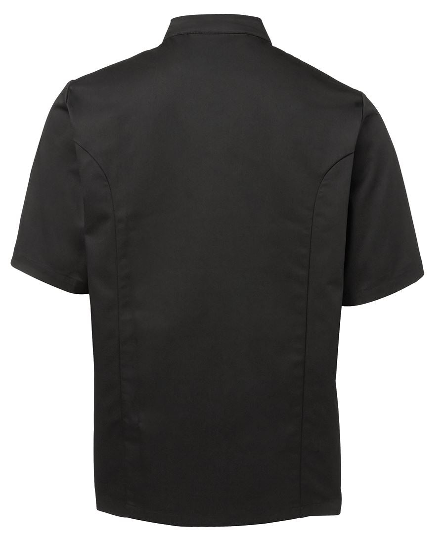 LSRH-CHEFJSS - 5CJ2 UNISEX S/S CHEFS JACKET BLACK