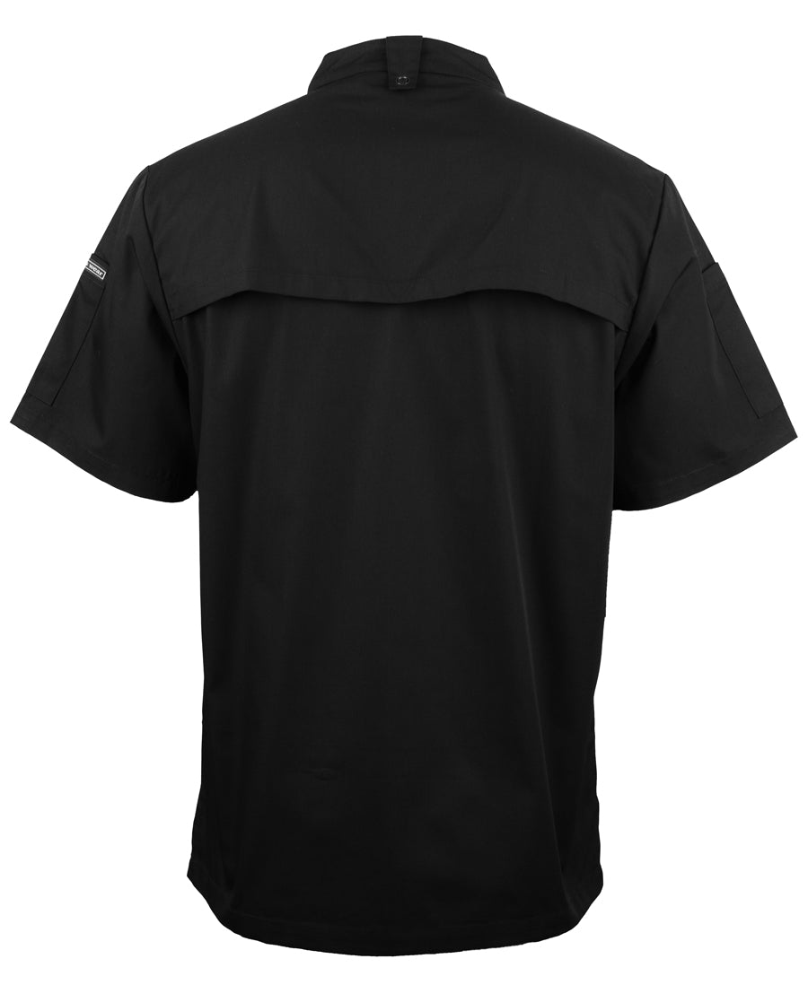 EC-5CJS S/S Snap Button Chefs Jacket (5 Star Logo)