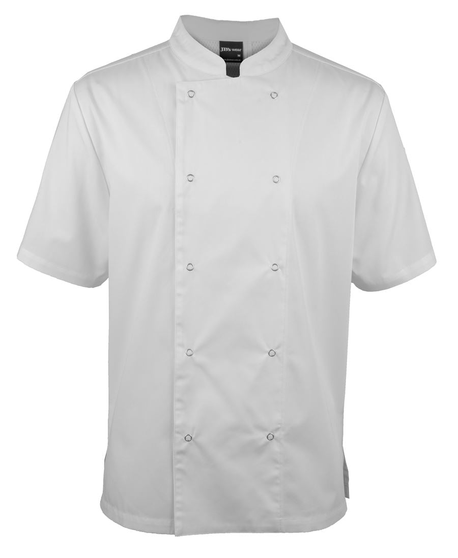 EC-5CJS S/S Snap Button Chefs Jacket (5 Star Logo)