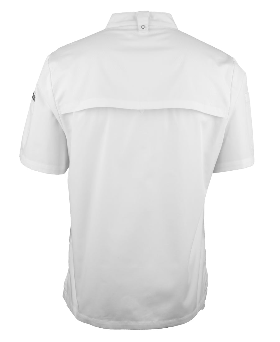 EC-5CJS S/S Snap Button Chefs Jacket (5 Star Logo)