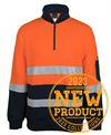 6DVFM - JB'S HV (D+N) 310 COTTON 1/2 ZIP FLEECE