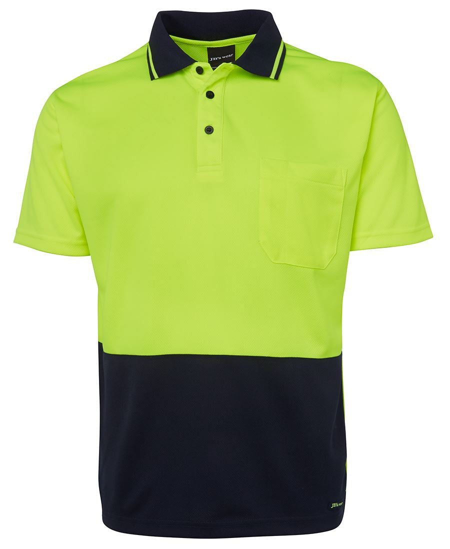 VV-6HVNC Hi Vis Non Cuff Traditional Polo