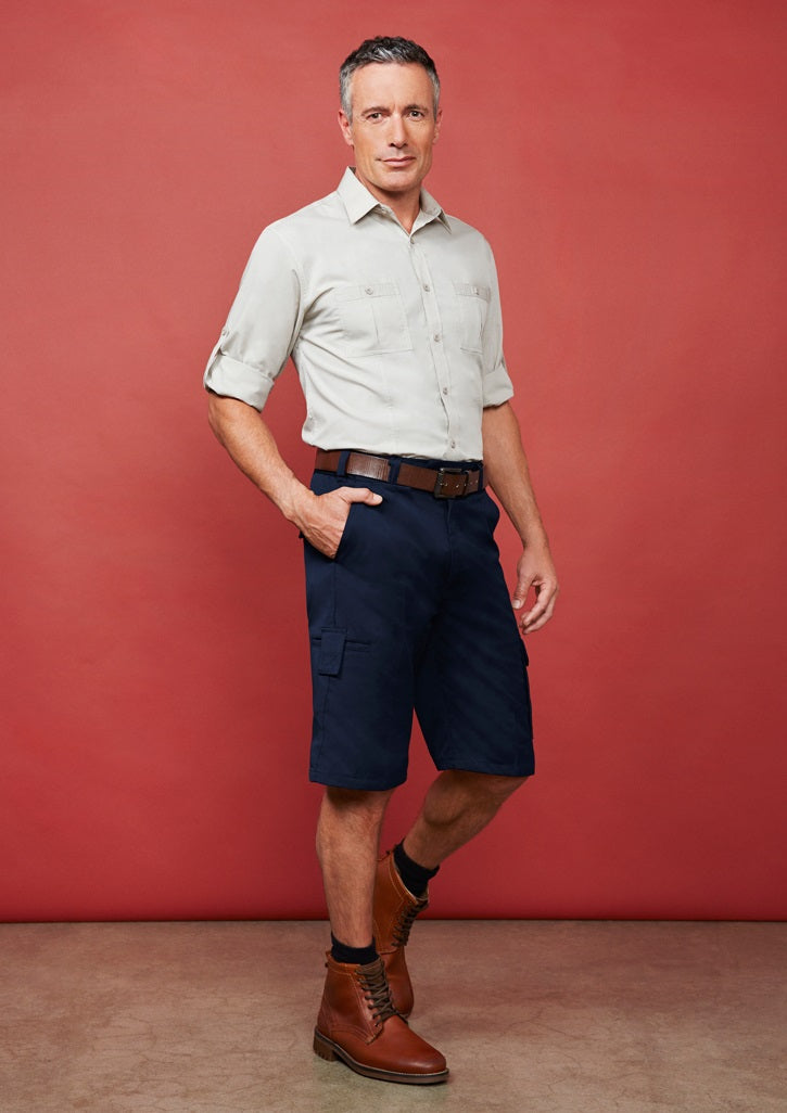 HSBS10112-Maintenance Mens Short - Black