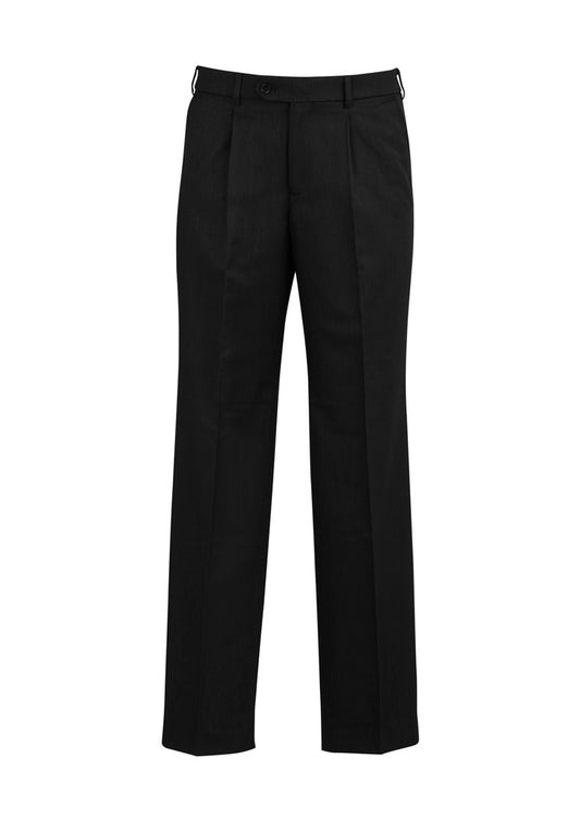 HS-BS29110: Mens Classic Pleat Pant Black