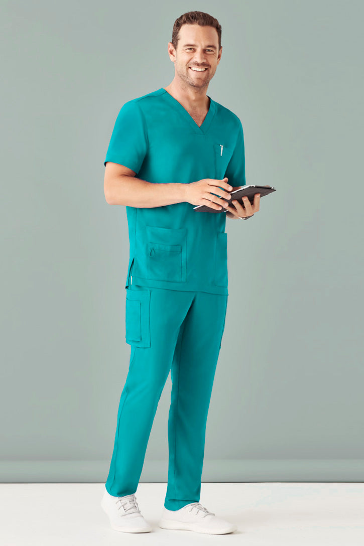 AC-CSP946ML Mens Avery Straight Leg Scrub Pant Teal