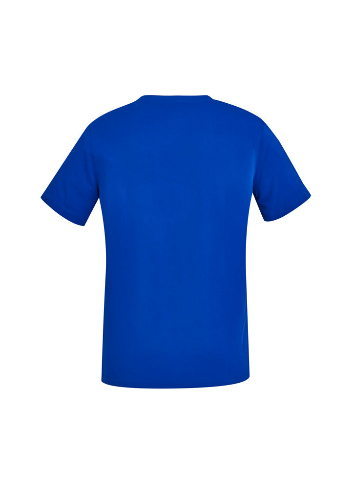 AC-CST941LS Mens Avery V-Neck Scrub Top Electric Blue