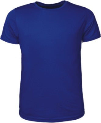 VV-CT1420R MENS BRUSED TEE ROYAL