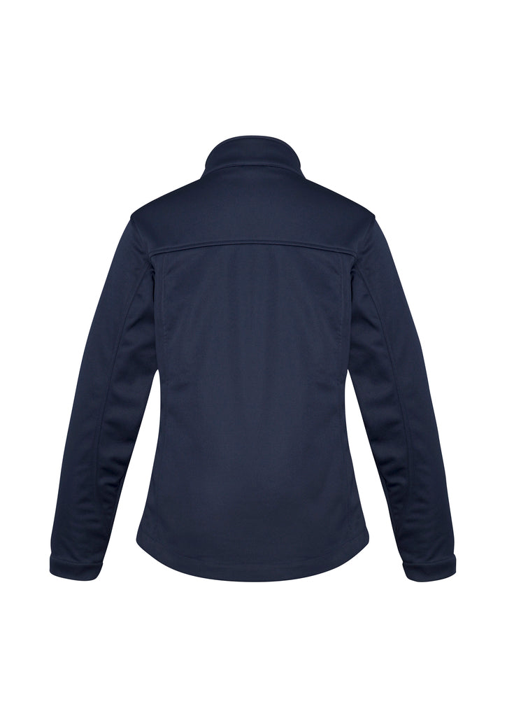 LS-J3825 LADIES SOFT SHELL JACKET - NAVY