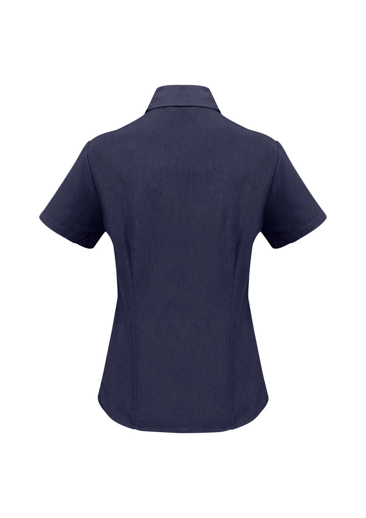 LS-LB3601 LADIES S/S OASIS SHIRT - NAVY