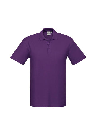 UA-P400MS MENS POLY COTTON PIQUE POLO - LILAC