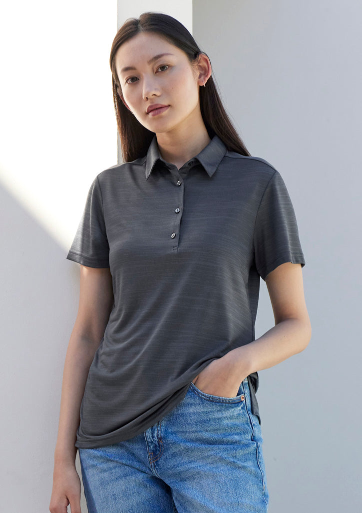 P410LS - Womens Orbit Short Sleeve Polo