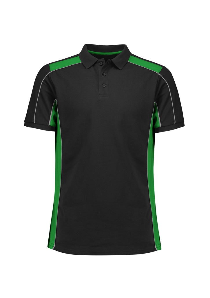P413US - Unisex Grid Short Sleeve Polo