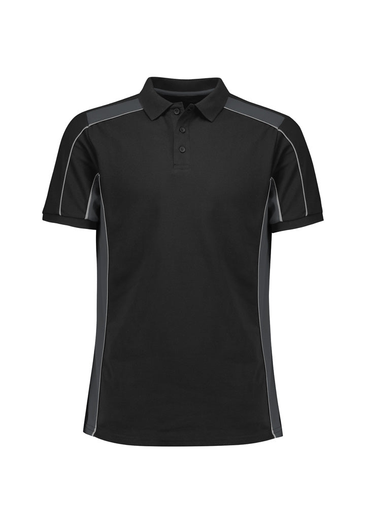 P413US - Unisex Grid Short Sleeve Polo