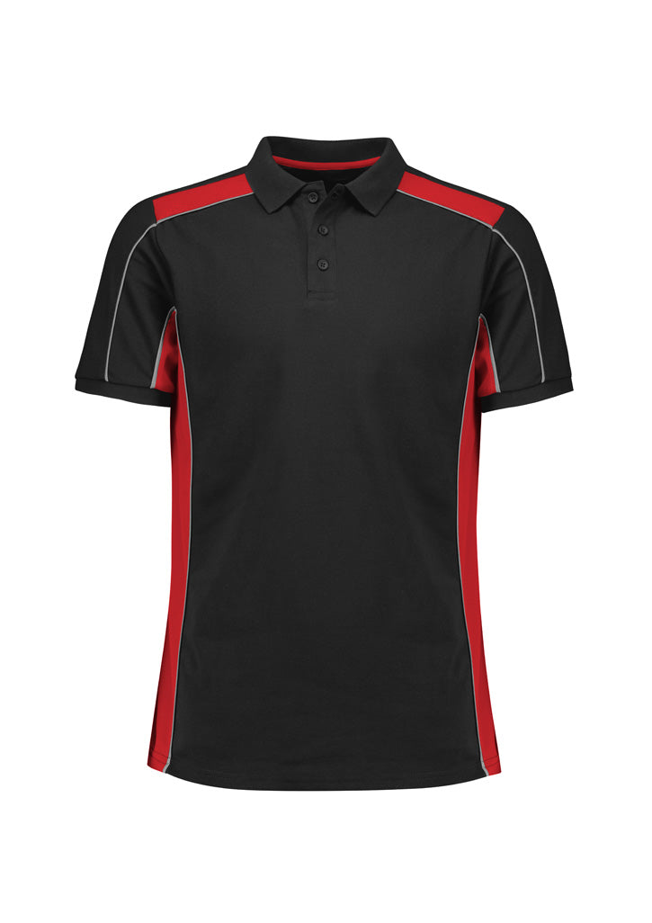 P413US - Unisex Grid Short Sleeve Polo