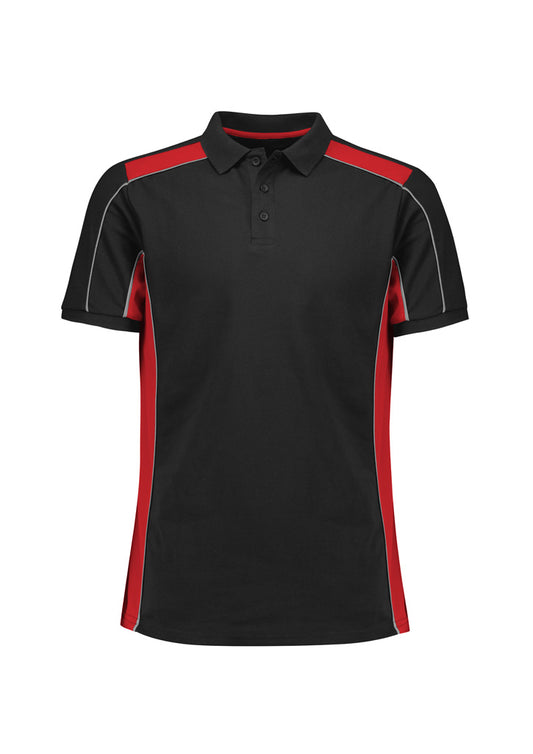 P413US - Unisex Grid Short Sleeve Polo
