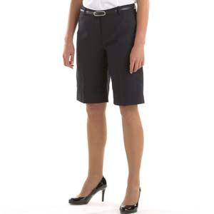 UA-PA34-896 LADIES ADJUSTABLE WAIST SHORT - BLACK