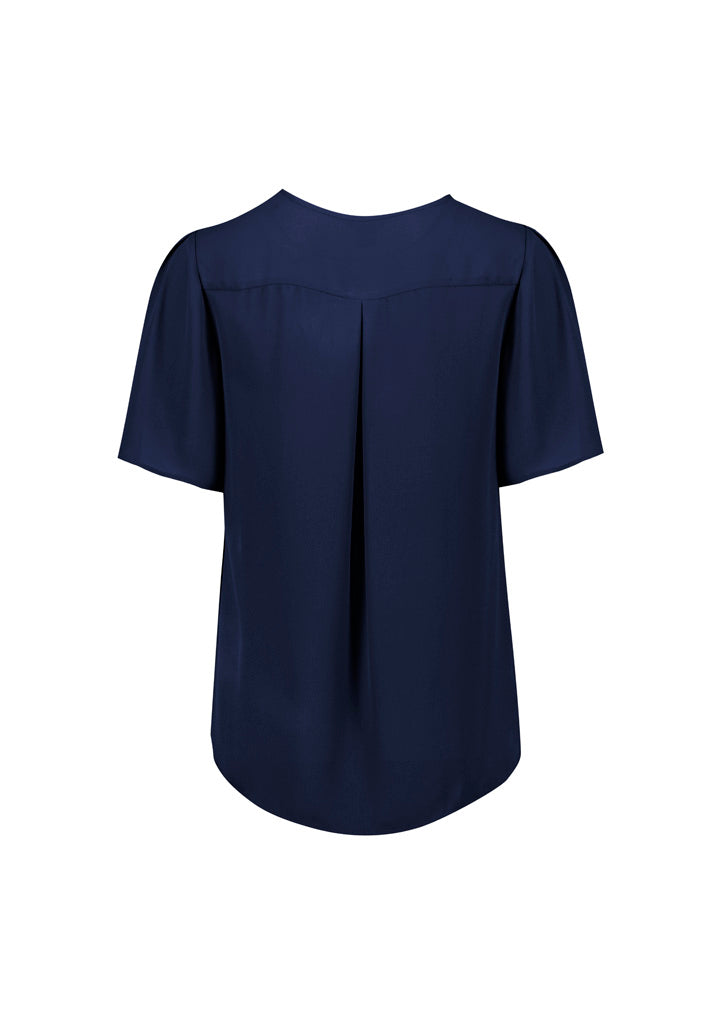 NEXIA-RB261LS Womens Vienna Short Sleeve Blouse