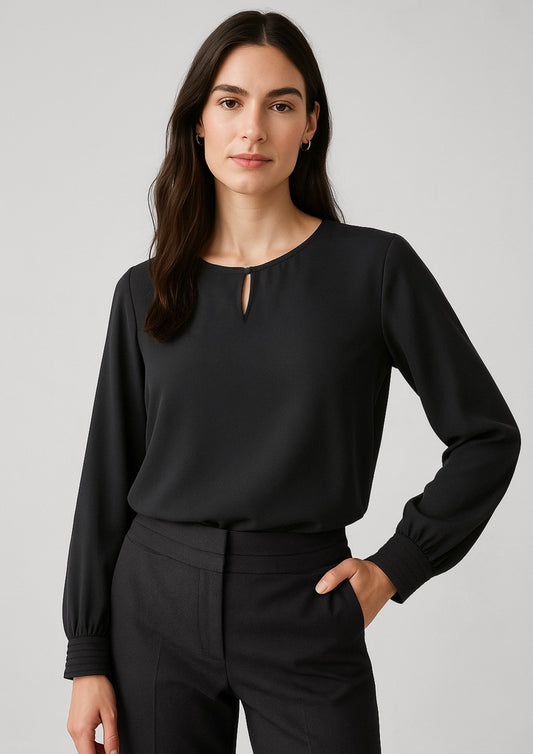 RU569LL - Womens Evelyn Long Sleeve Blouse