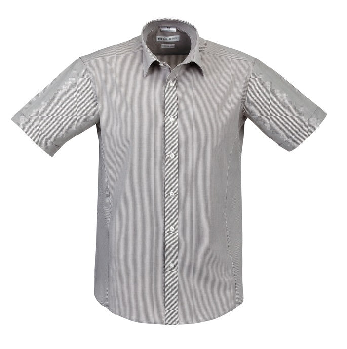 HSS121MS-ADMIN: Mens Berlin Short Sleeve Shirt - GRAPHITE