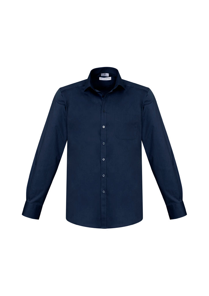 EC-S770ML Mens Monaco Long Sleeve Shirt Ink
