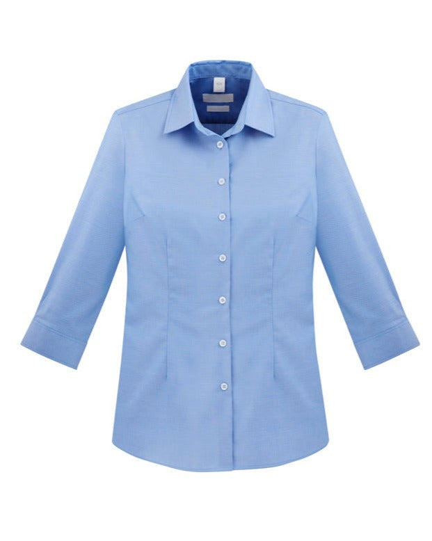 AC-S912LT Womens Regent 3/4 Sleeve Shirt Blue