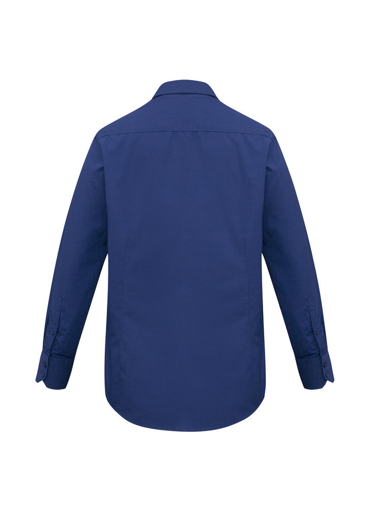 VV-SH714R MENS METRO L/SLEEVE SHIRT - ROYAL