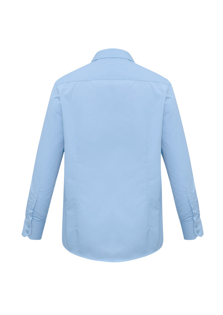 VV-SH714S MENS METRO L/SLEEVE SHIRT -SKY