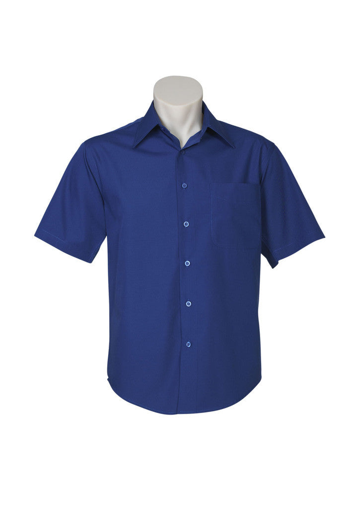 VV-SH715R MENS METRO S/SLEEVE SHIRT - ROYAL