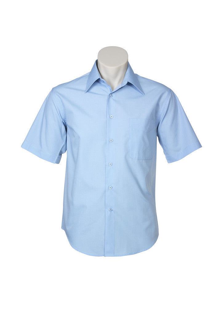 VV-SH715S MENS METRO S/SLEEVE SHIRT - SKY