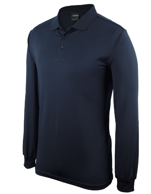 7STL - PODIUM L/S STRETCH POLO