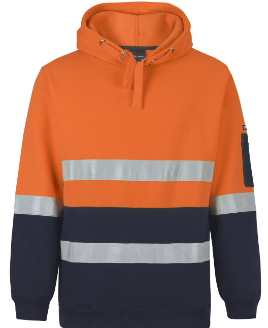 6DPOH - HI VIS (D+N) PULL OVER HOODIE