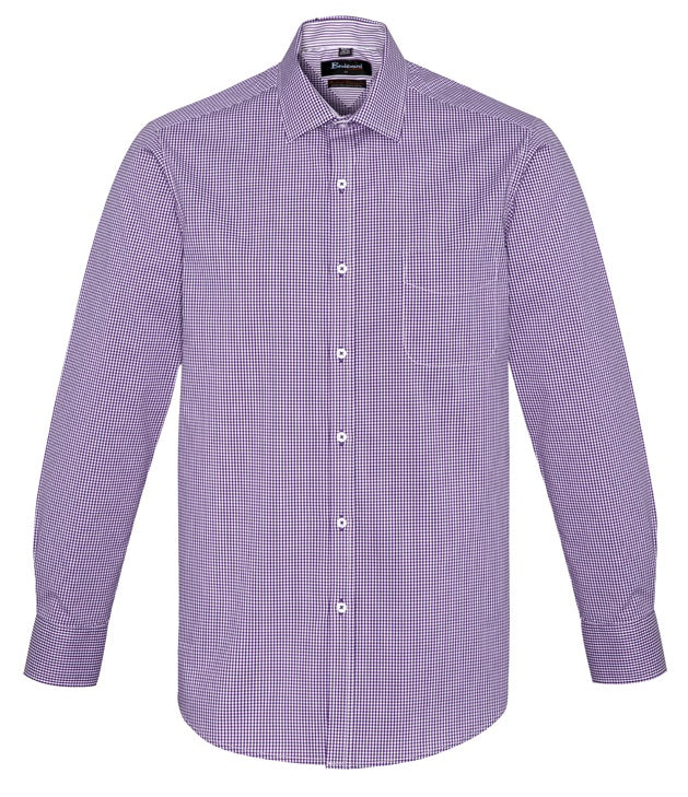 UA-42520 MENS NEWPORT LONG SLEEVE SHIRT - PURPLE REIGN