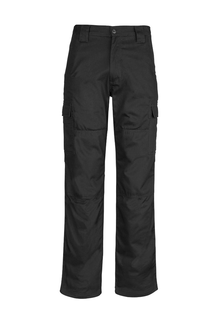 UA-ZW001 MENS CARGO PANT COTTON DRILL - BLACK