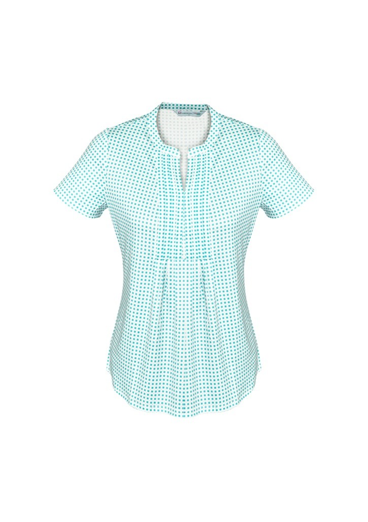 AC42412 Advatex Ladies Sandy Linear Pleat Knit Top