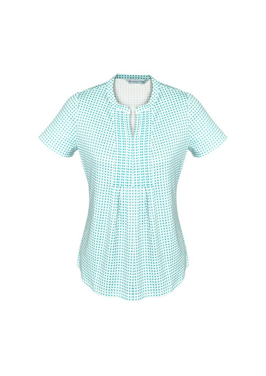 AC42412 Advatex Ladies Sandy Linear Pleat Knit Top