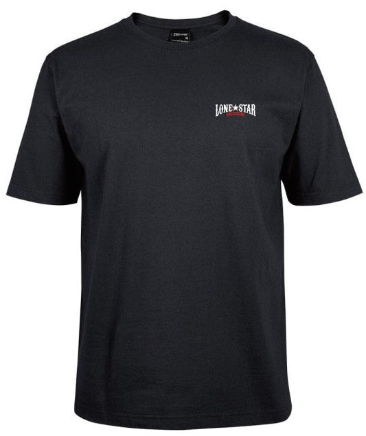 LSRH-1HT - MENS T-SHIRT BLACK