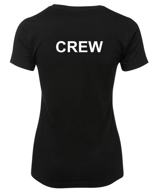 LSRH-1LHT - LADIES T-SHIRT BLACK