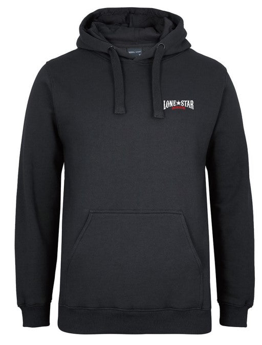 LSRH-3FH - LONESTAR FLEECY HOODIE BLACK